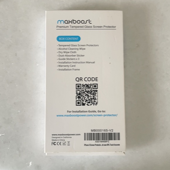 Tempered Glass Screen Protector for iPhone X - Picture 2 of 3